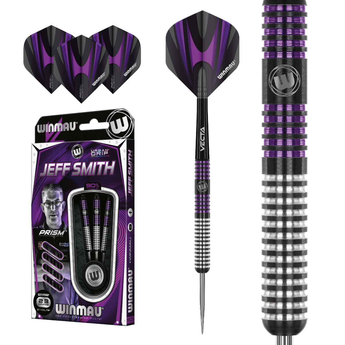Winmau - Jeff Smith 23g - Steeldart