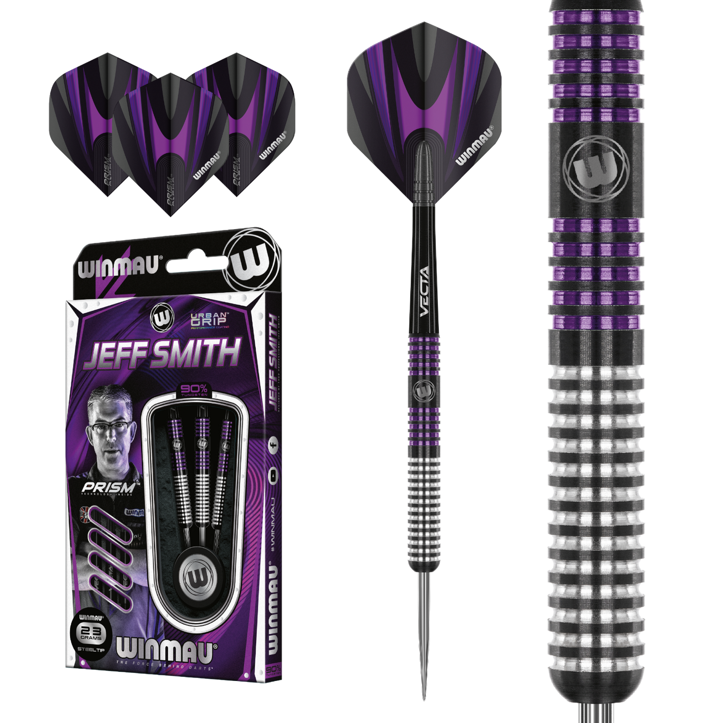 Winmau - Jeff Smith 23g - Steeldart