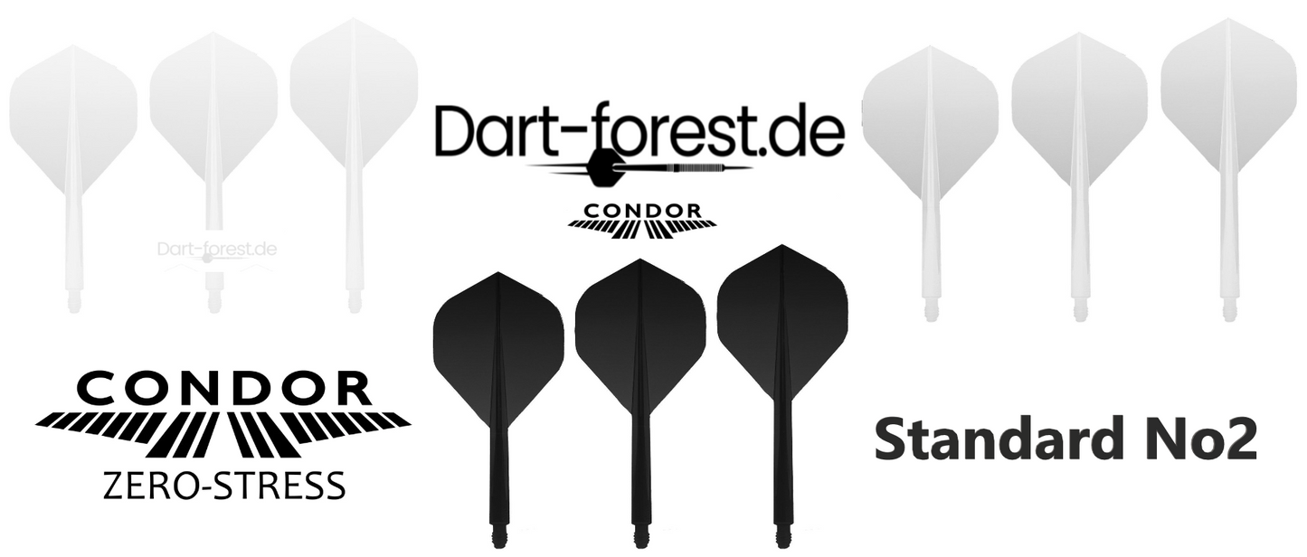 Condor - AXE Flight Shaft System - Standard No2 - Dart forest