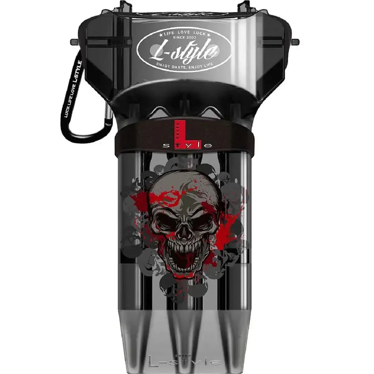 L-Style Dartflights mit Totenkopf-Design, ideal für Dartsportler