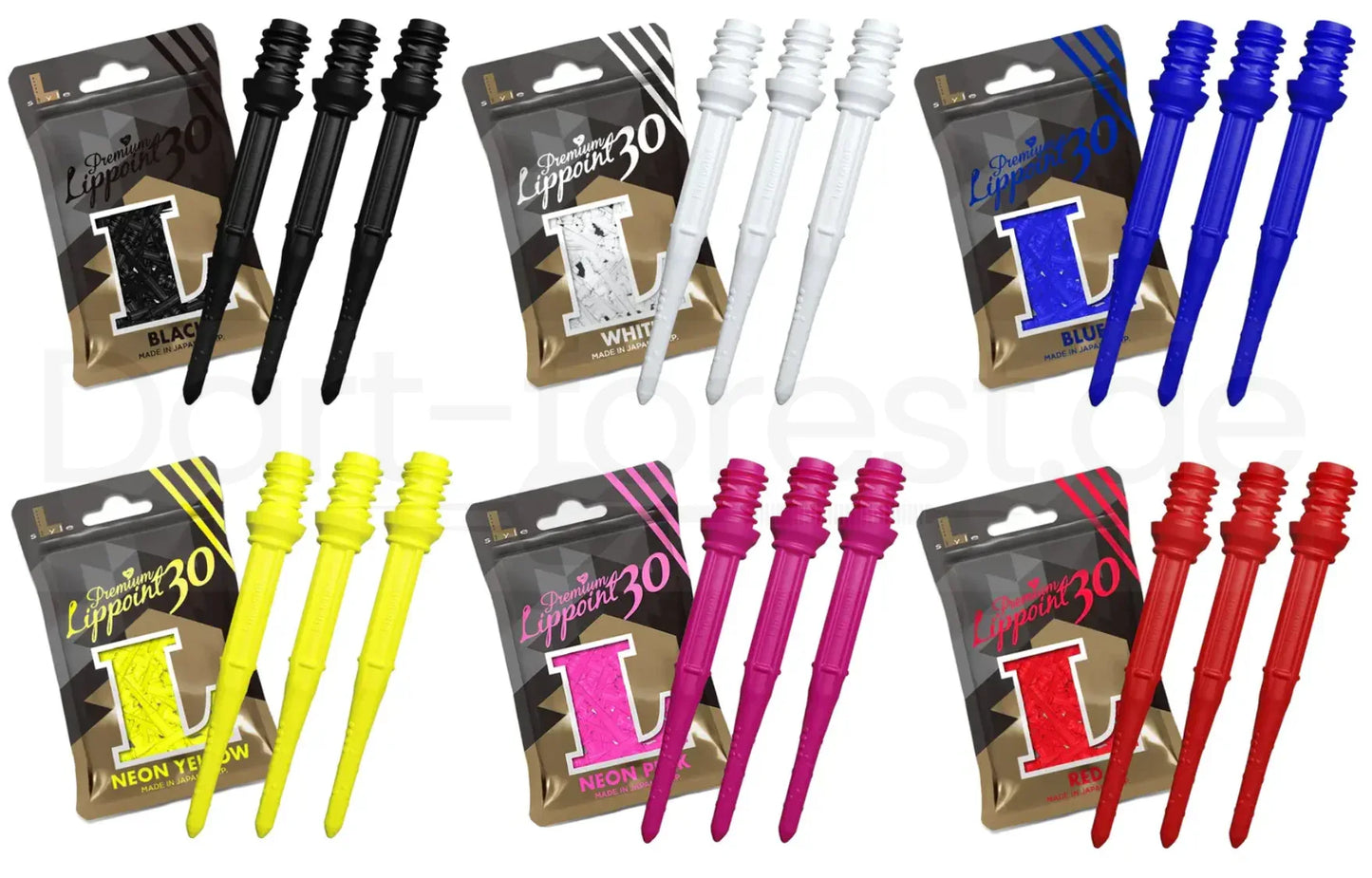 L-Style - Premium Lippoint Long - 30er Pack - Dart forest