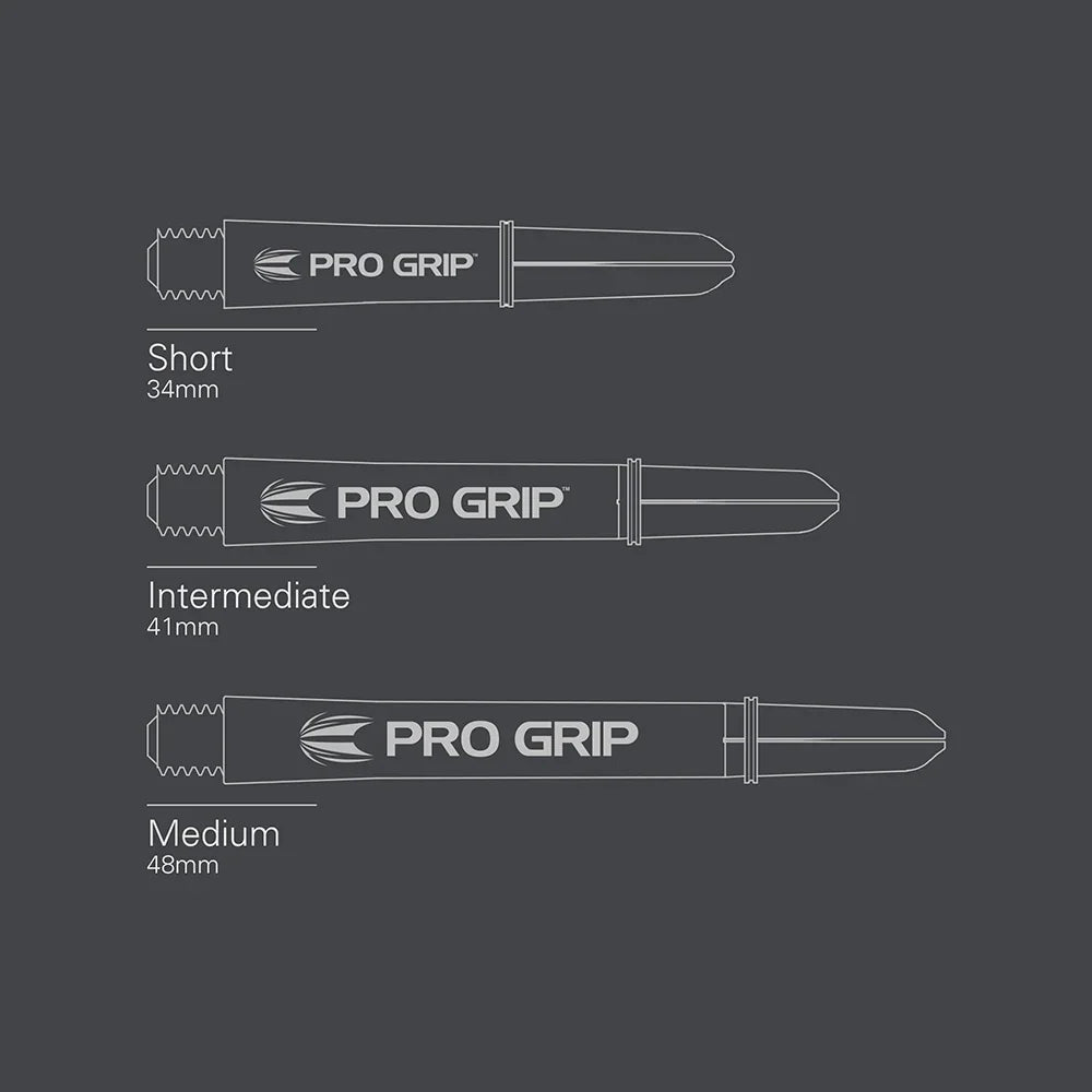 Target - Pro Grip Vision Shaft 3er Set - Black - Dart forest