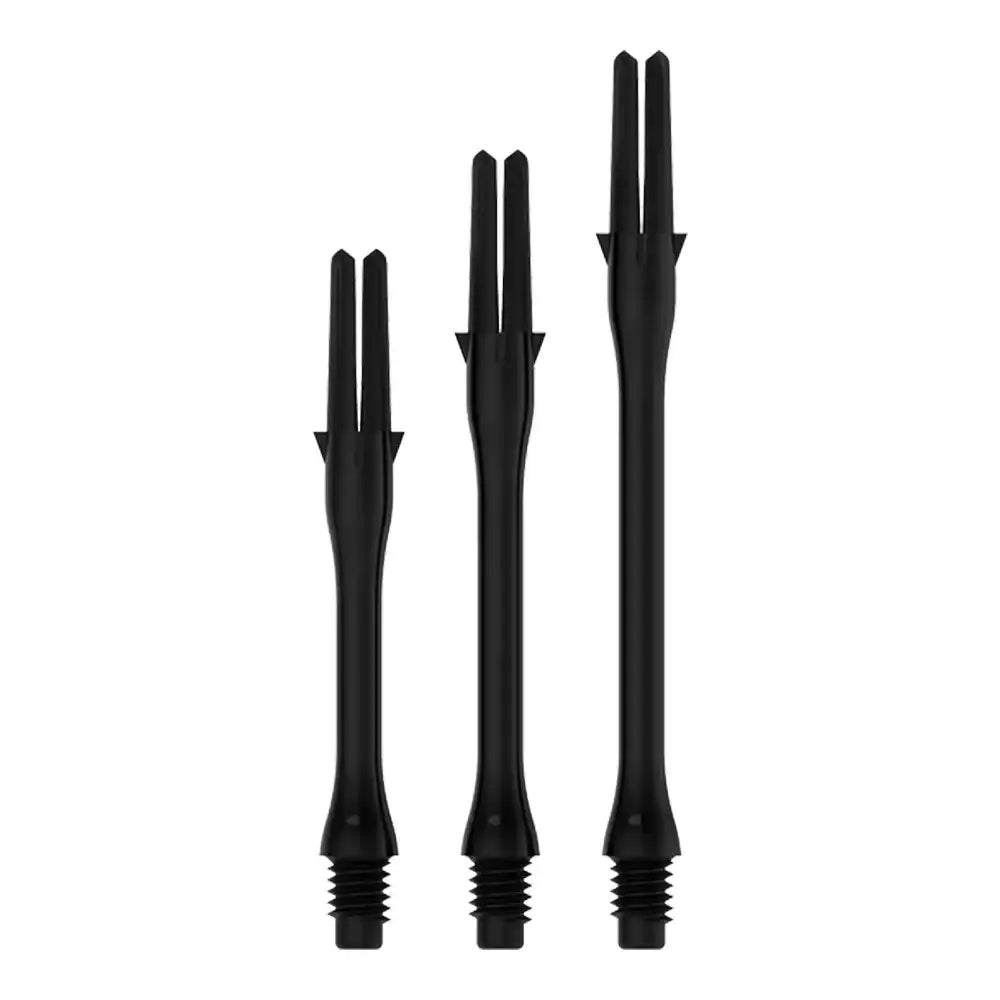 Dartshafts schwarz, verschiedene Längen für Dartpfeile, ideal für Dartspieler