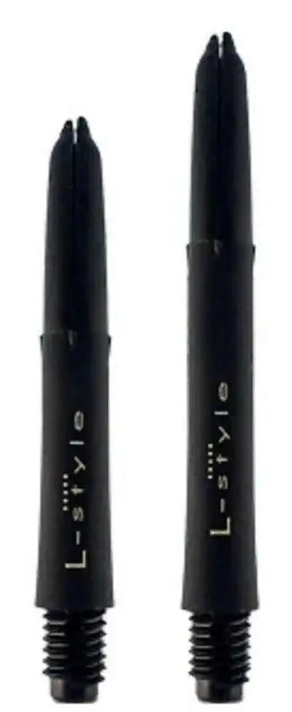 L-Style Dartshafts schwarz, robuste Dartszubehör für präzises Werfen