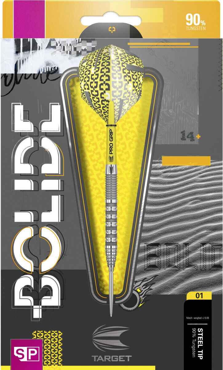 Target - BOLIDE 01 25g Steeldart Swiss Point Dartpfeile Darts Steel Dart Stahl