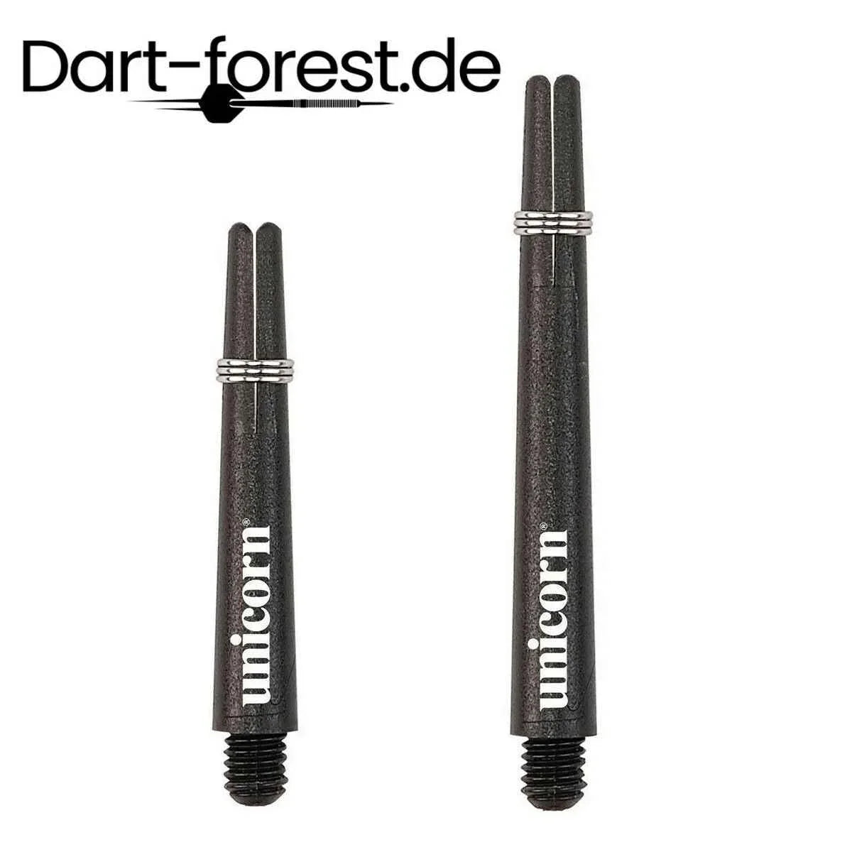 Unicorn -6er- Gripper III 3 Black Shafts in verschiedenen Längen Shaft Dart