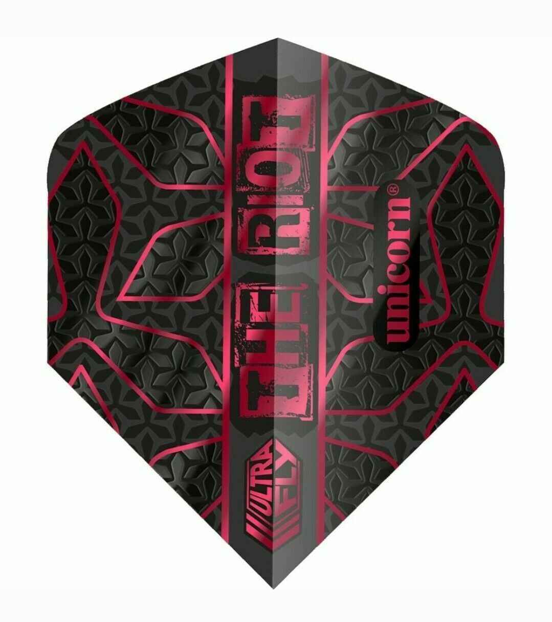 Unicorn -6er- Ultrafly CALLEN RYDZ Flights The Riot Big Wing Standard Flight 2er Set (6x Flights) 2er Set (6x Flights)