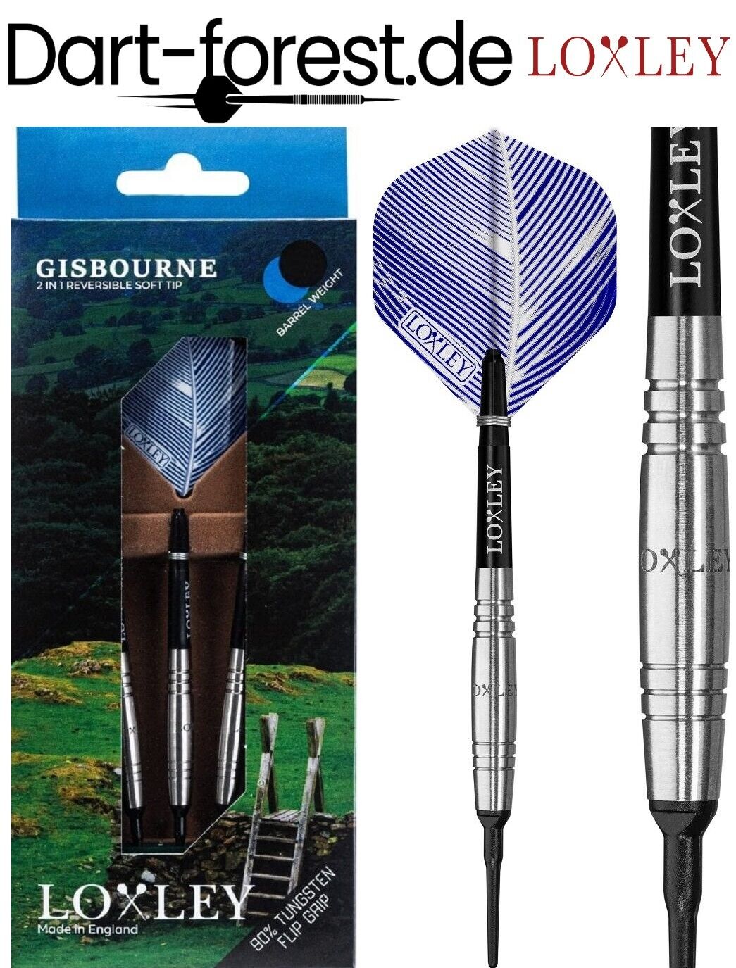 Loxley - Gisbourne 2 in 1 - Softdart