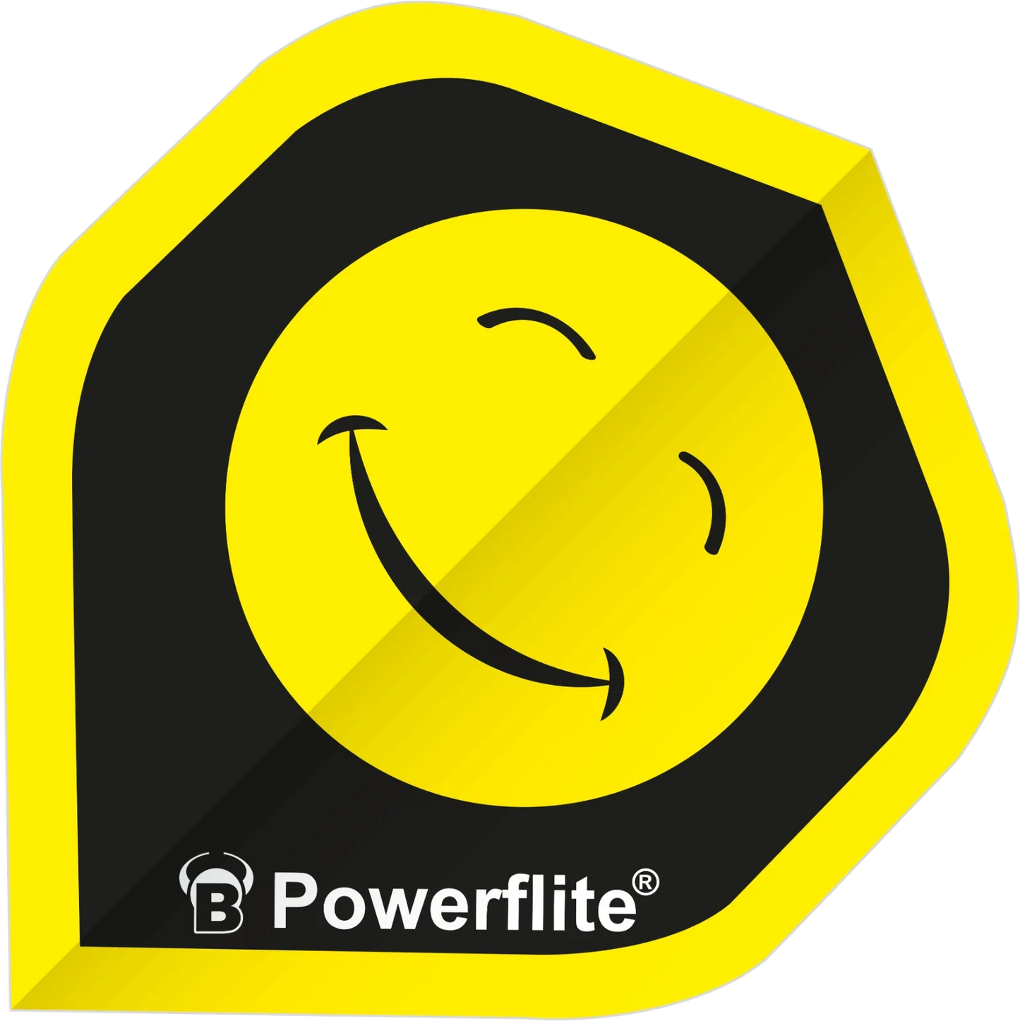 Bull´s -6er- Powerflite Smile Flight A - Standard Dart Flights 100 MICRON - Dart forest