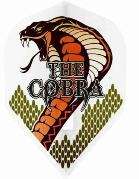 Dartflügel 'The Cobra' mit Schlangendesign, ideal für Dartsportler – präzise und stilvoll