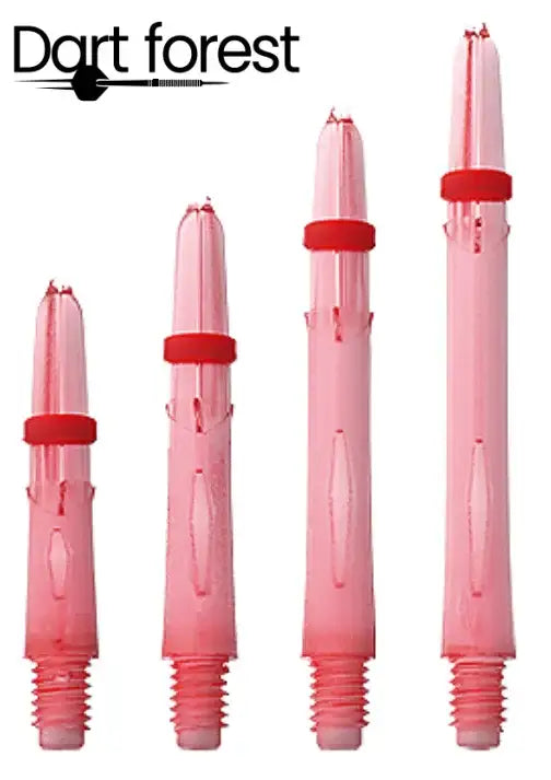 Rosa Dartflights mit roten Ringen – ideal für Präzision und Stil im Dartspiel