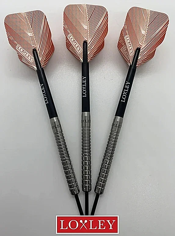 LOXLEY Nasir Steel Darts 22g Gramm Dart Zylindrisch 90% Tungsten NEU
