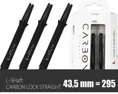 L-Style - CARBON Straight Lock L-Shaft - Shaft