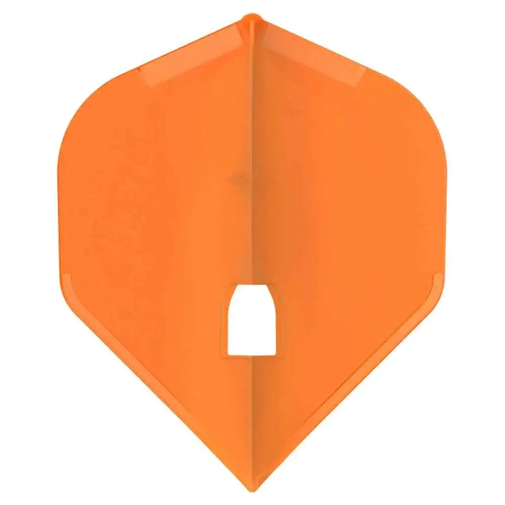 Orange Dartflügel für Darts, robust und aerodynamisch gestaltet