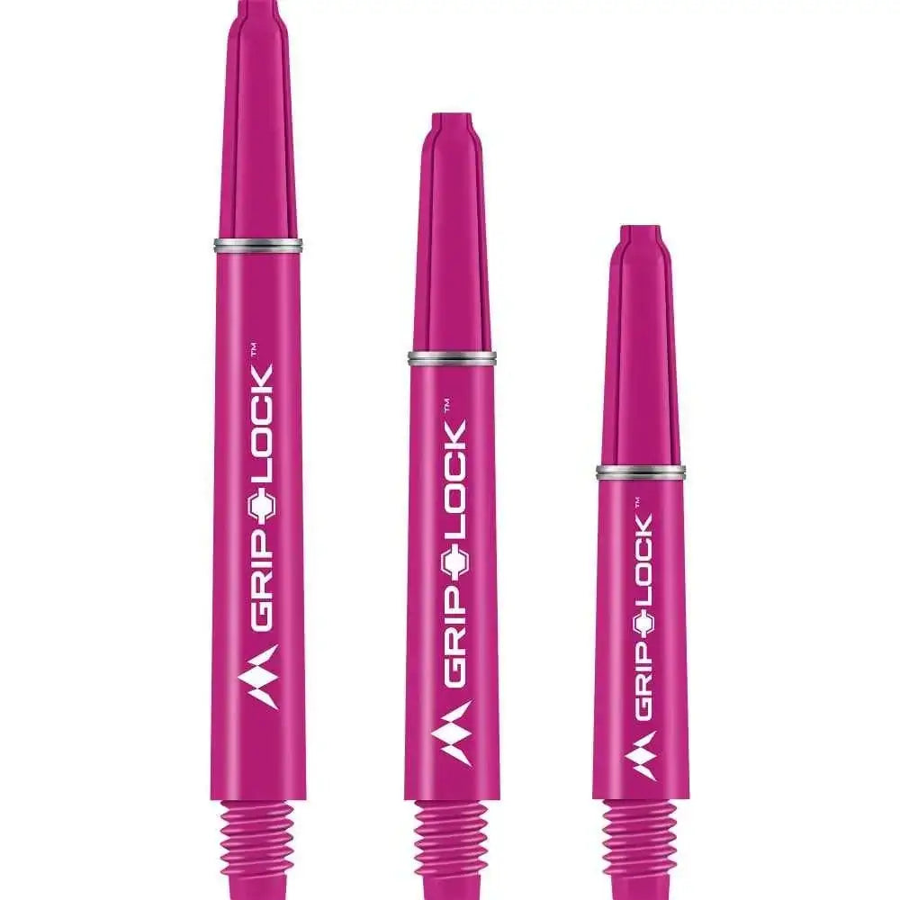 Pink Grip Lock Dartflights für besseren Griff und Präzision