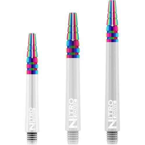 Nitro Tonic Dartshafts mit farbigen Ringen – robuste Dartszubehör für Präzision