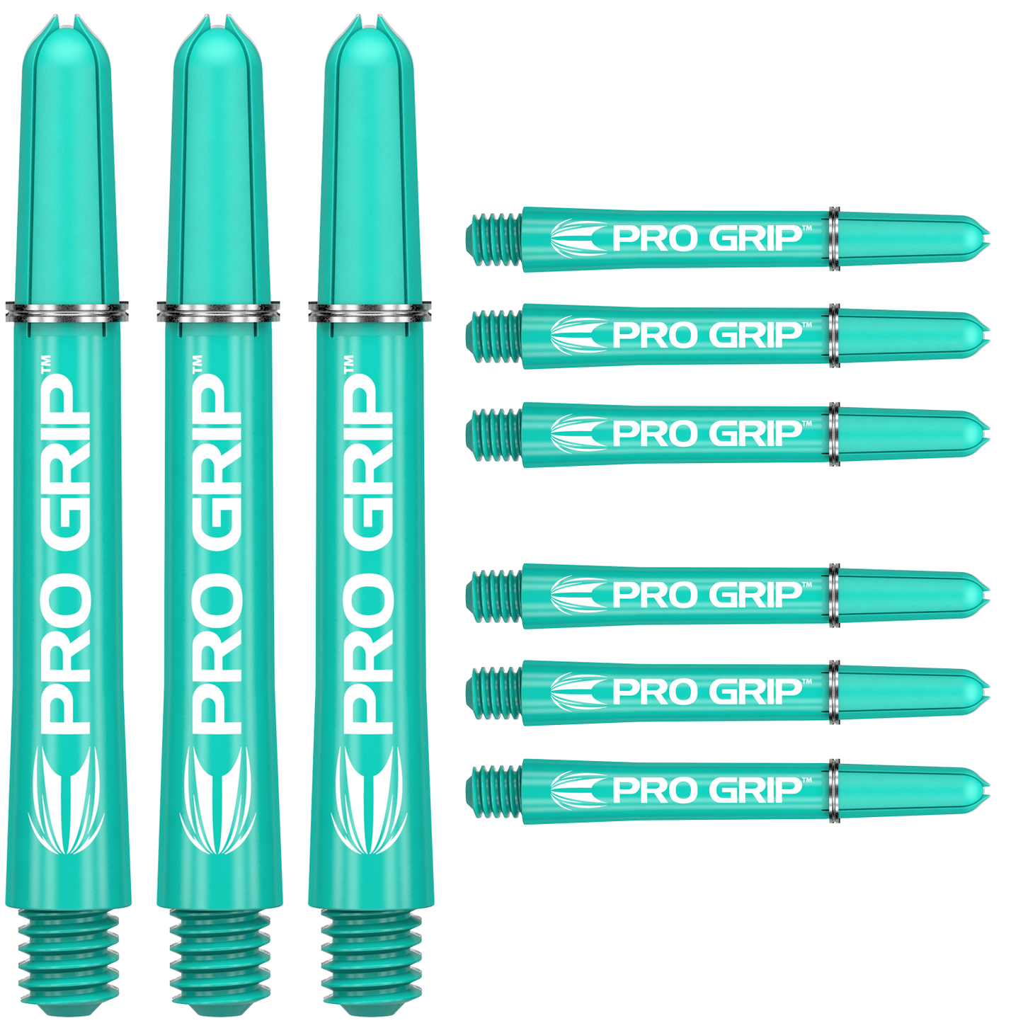 Target - Pro Grip 3er Set Shaft - Aqua