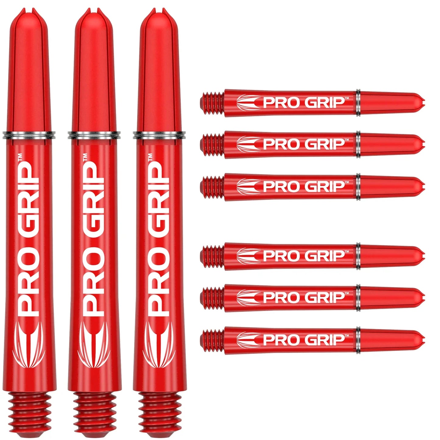 Target - Pro Grip 3er Set Shaft - Red - Dart forest