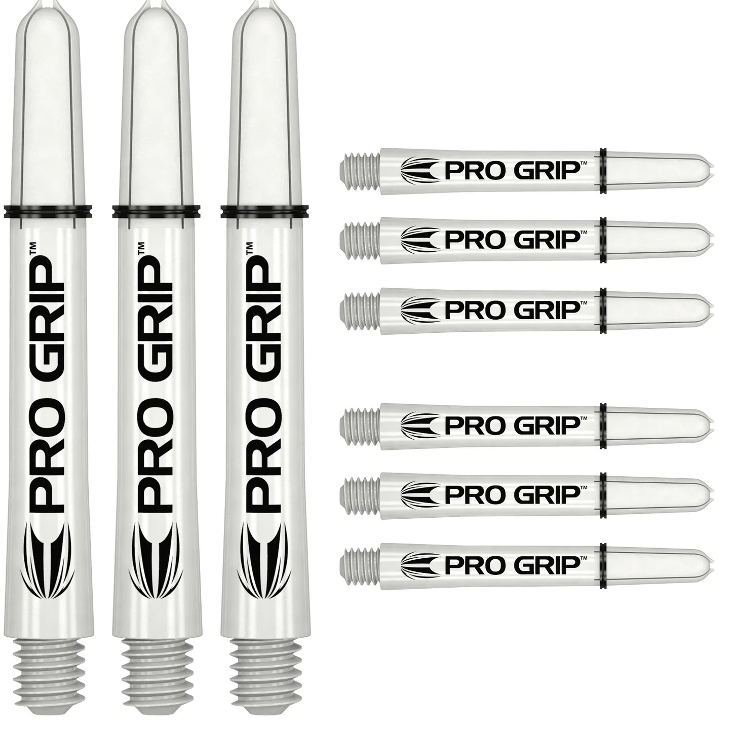 Target - Pro Grip 3er Set Shaft - White - Dart forest