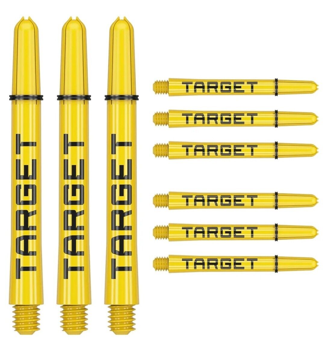 Target - Pro Grip TAG 3er Set Shaft - Yellow
