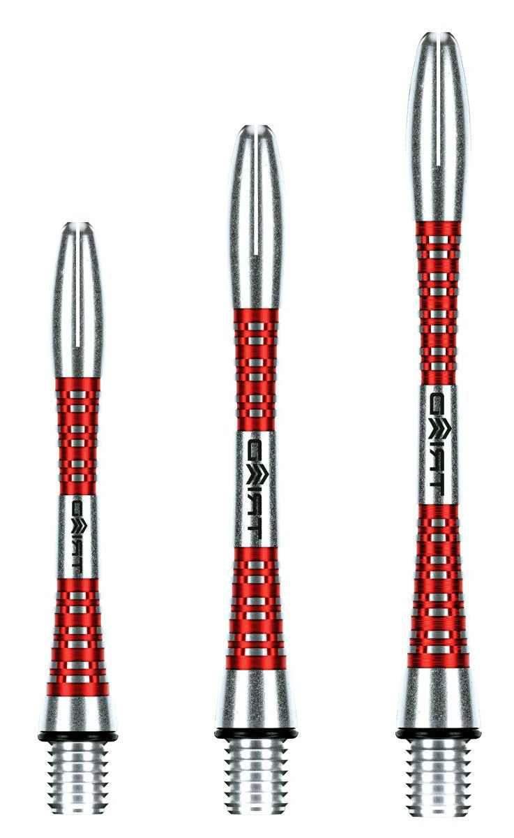 Dartpfeile mit rotem und silbernem Design, ideal für Präzision und Grip