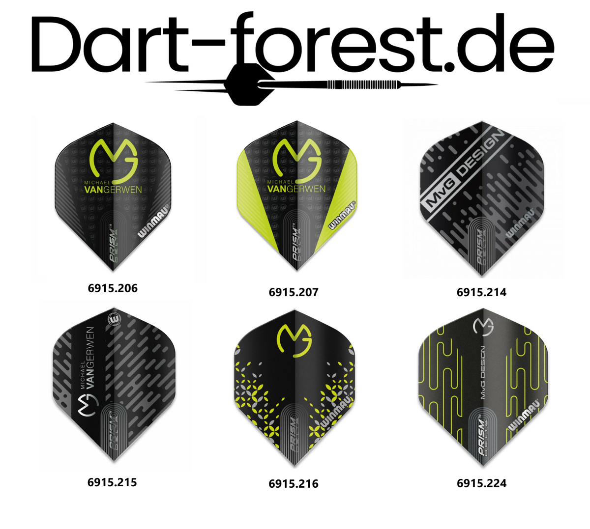 Winmau - Michael van Gerwen Prism Delta Flight - Standard No2