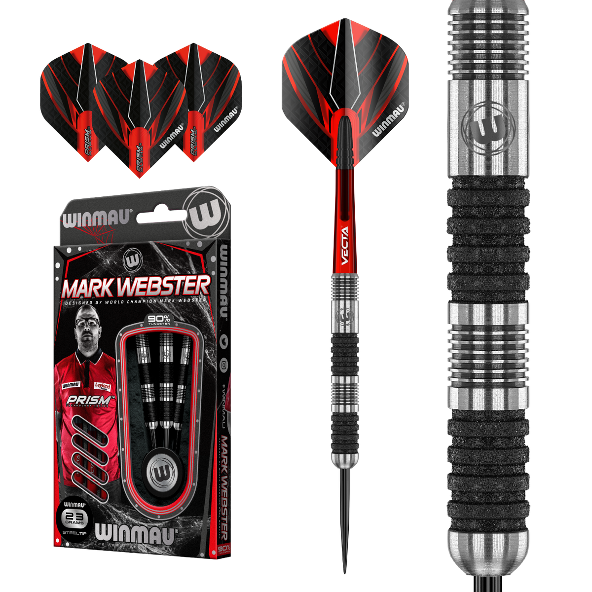 Winmau - Mark Webster 23g - Steeldart