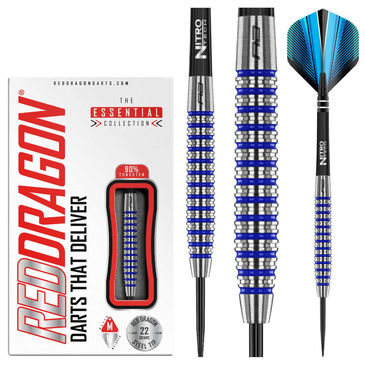 Red Dragon - David Evans 22g - Steeldart