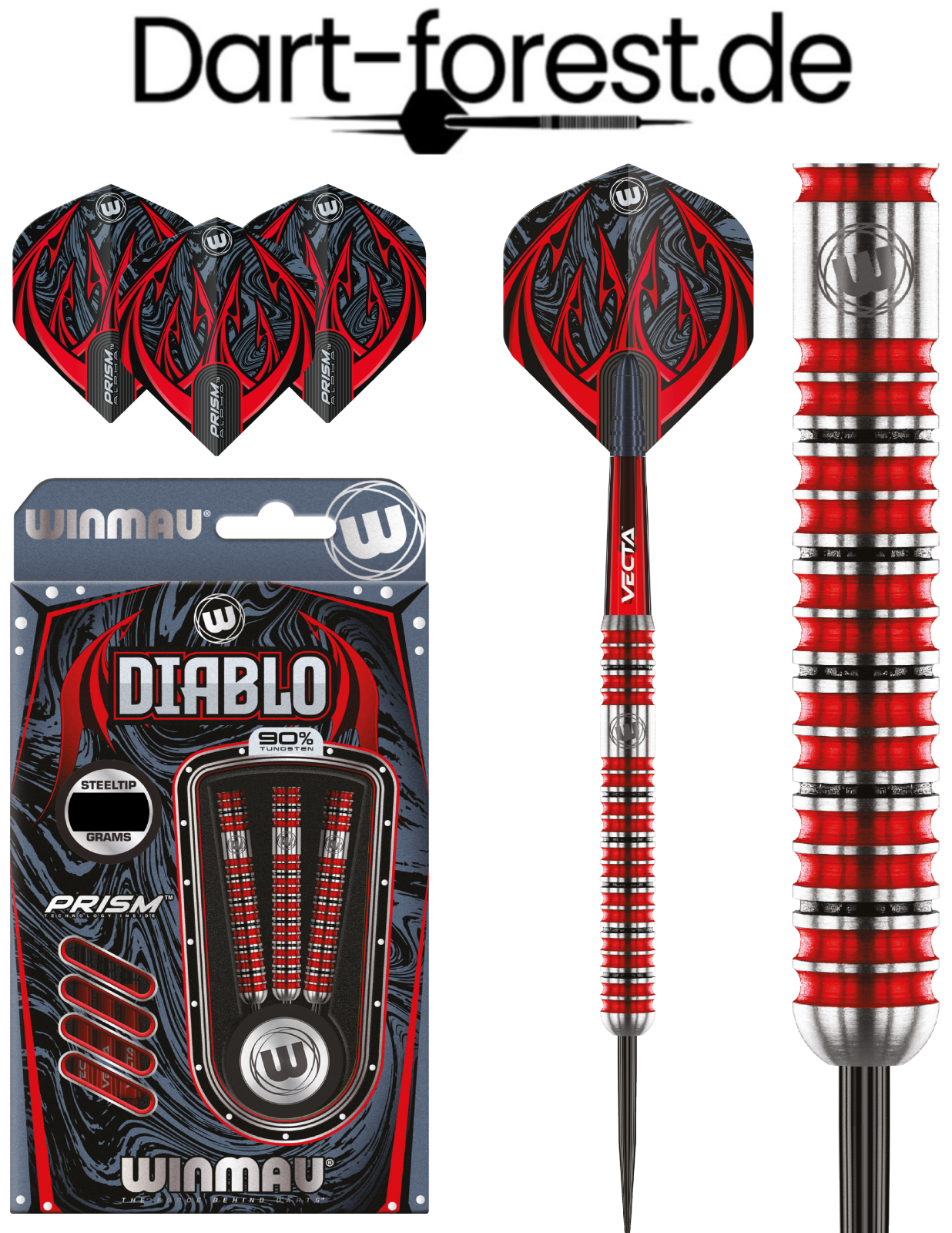 Winmau - DIABLO - Steeldart