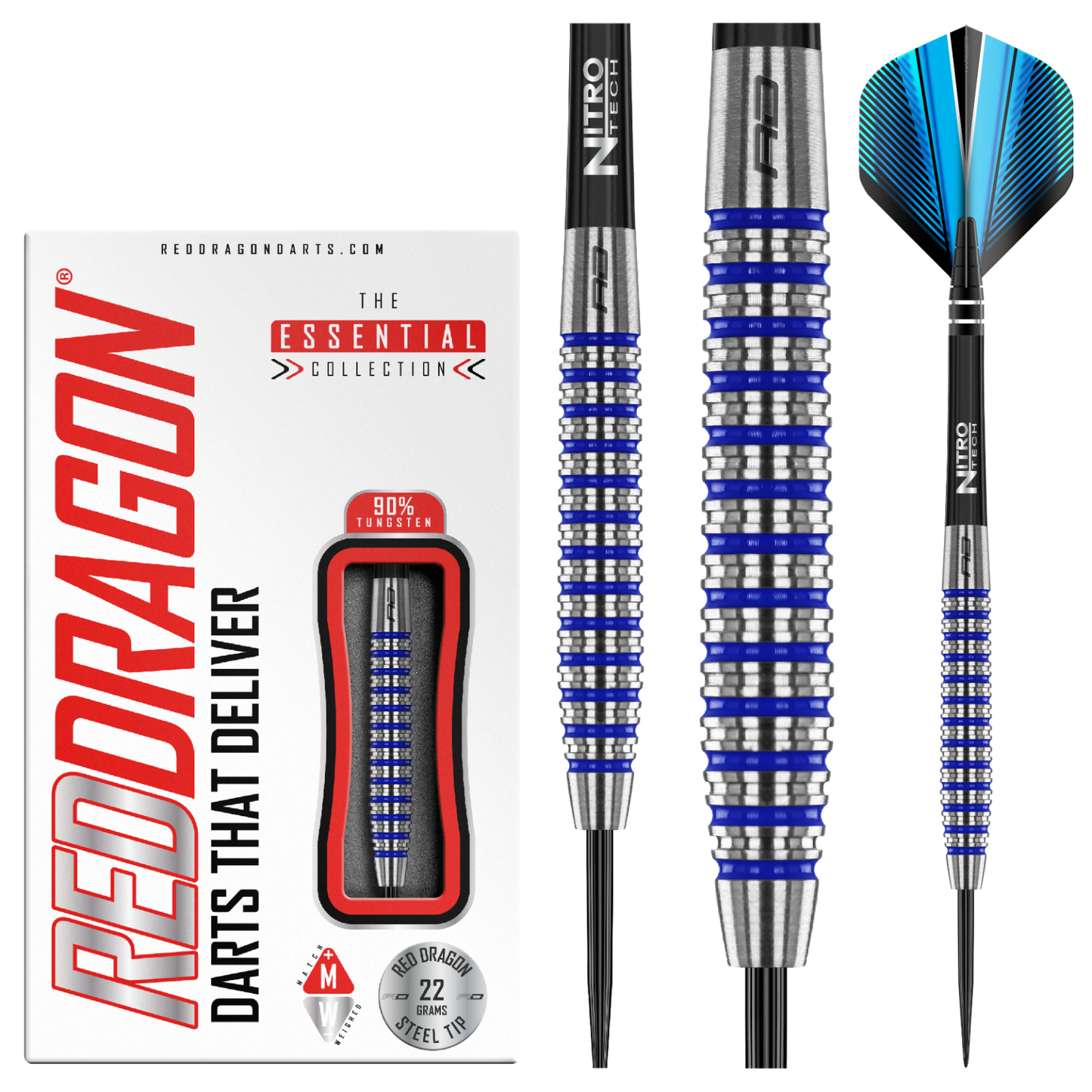 Red Dragon - David Evans 22g - Steeldart