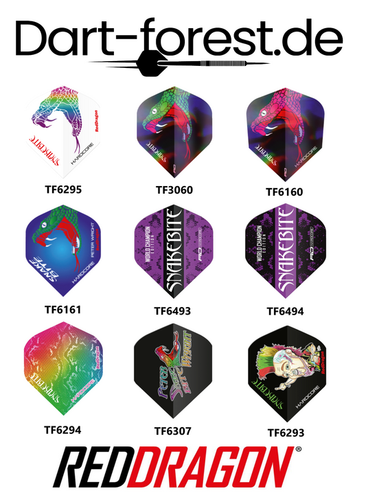 Red Dragon - Peter Wrights Snakebite Flight - Standard No2