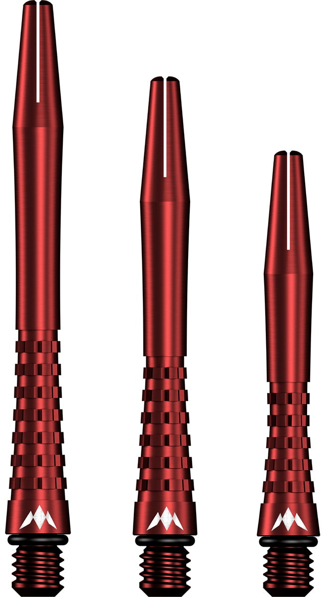 Mission - Atom 13 Anodised Aluminium Shaft - Red