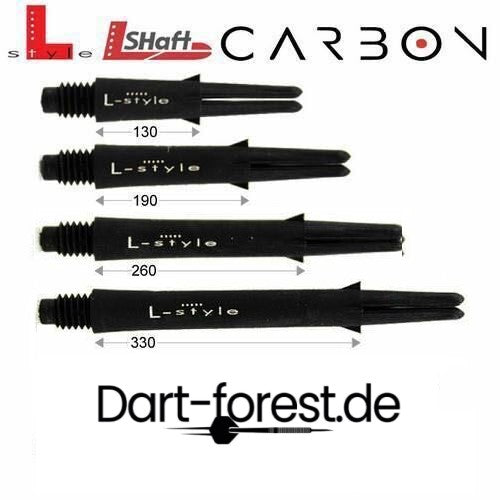 L-Style - CARBON Straight Lock L-Shaft - Shaft