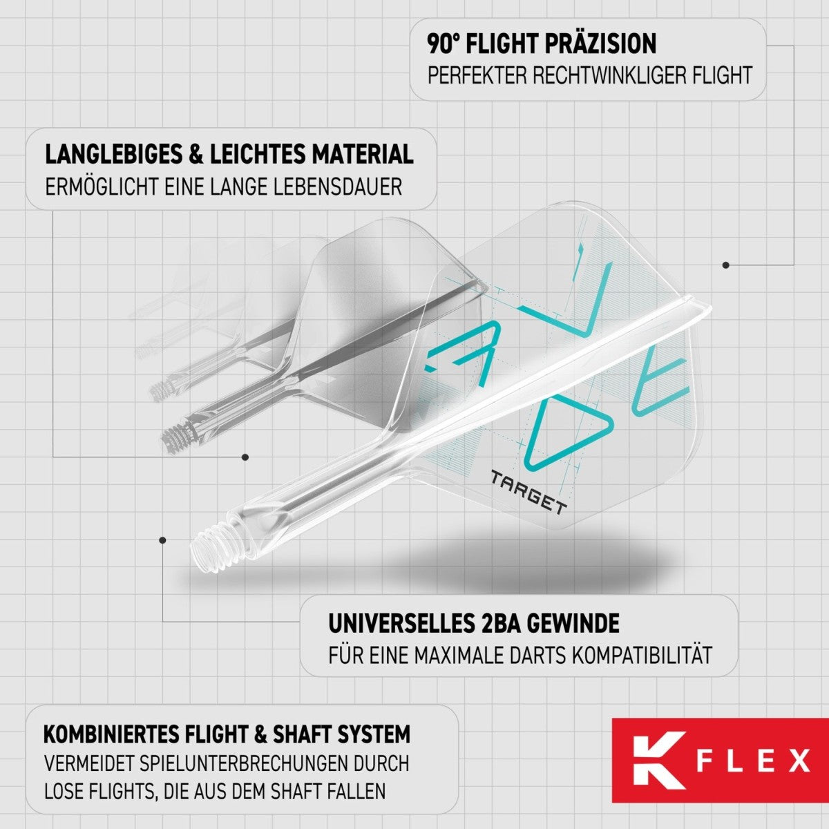 Target - K-Flex Flightsystem Rove - Shape Standard No6