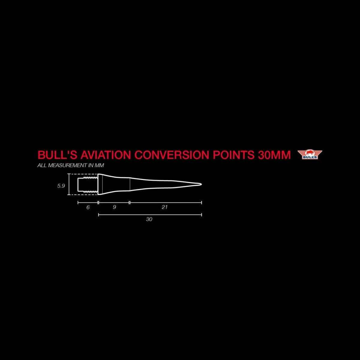 Bull's NL - Lance Titanium Conversion Spitzen - Point