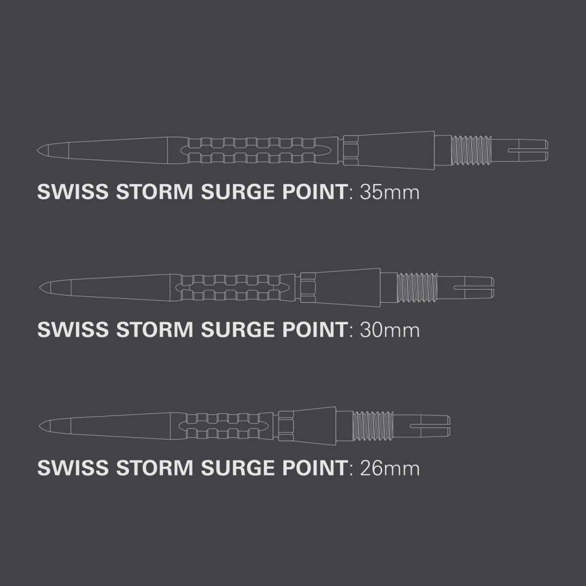 Target - Swiss Point Storm Surge - Silver