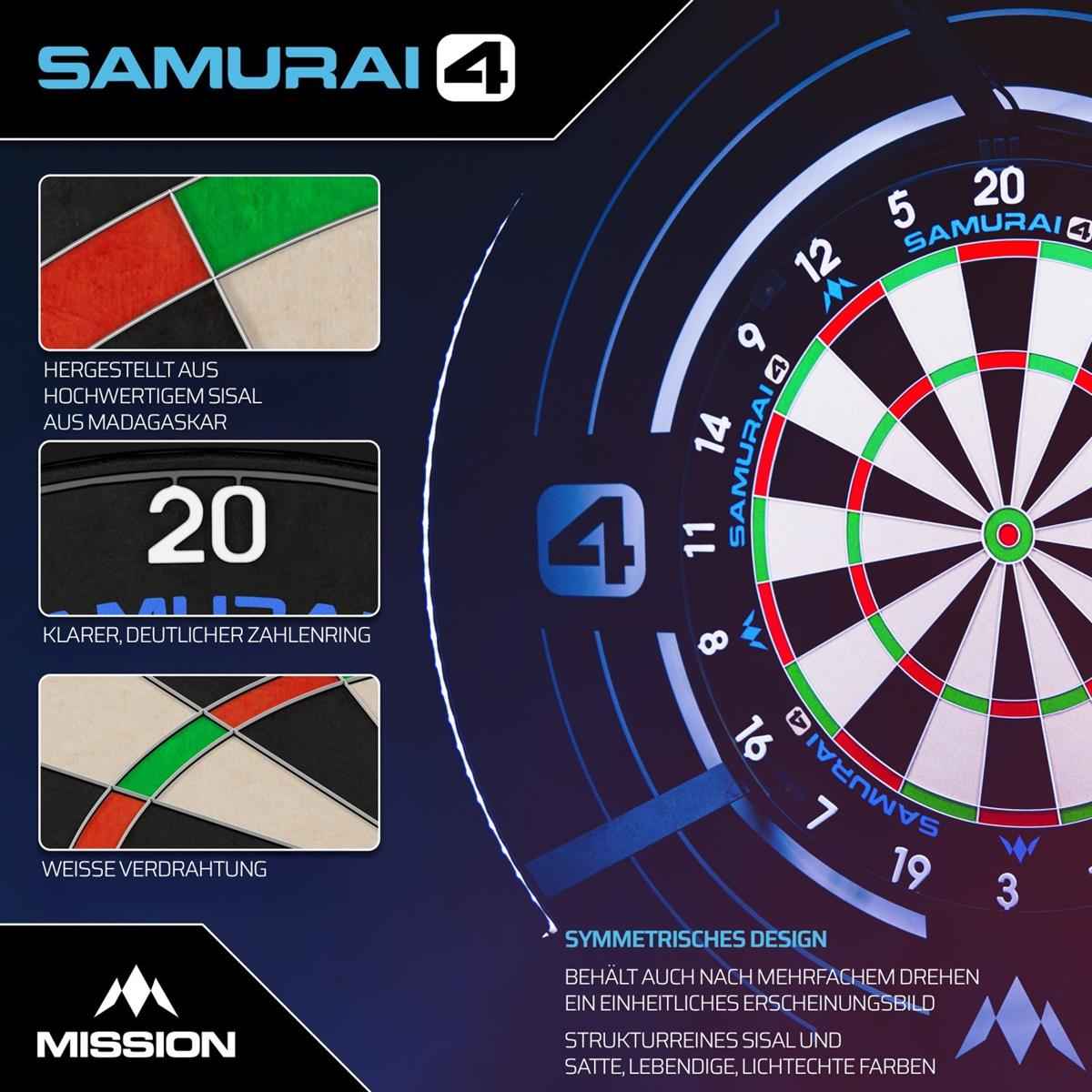 Mission - Samurai 4 - Dartboard
