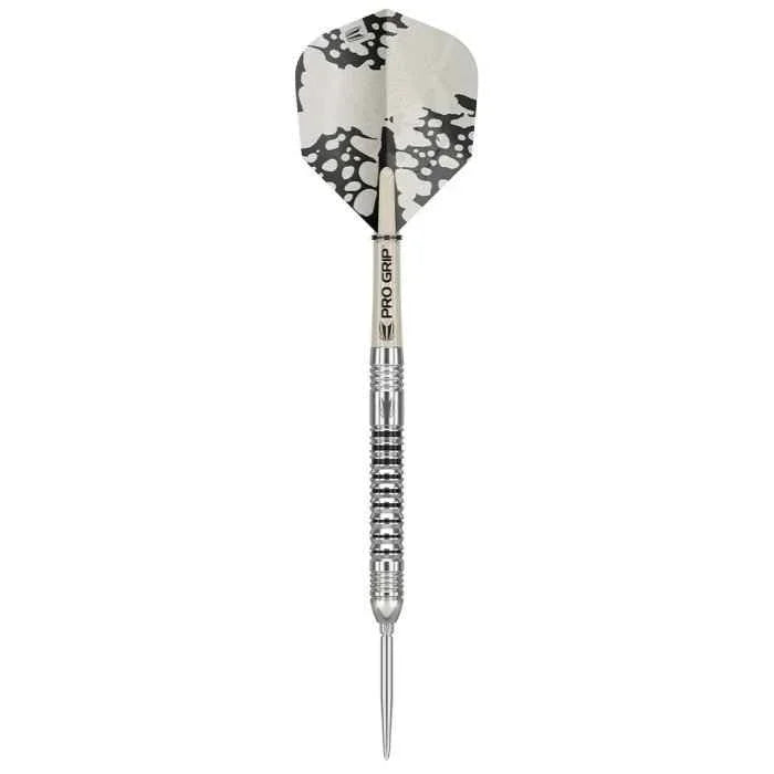 Dartpfeil mit Pro Grip Griff und Camouflage-Flügeln für präzises Dartspielen
