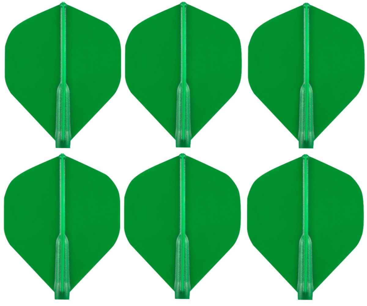 Cosmo Darts - Fit Flights 6er Box - Standard No2