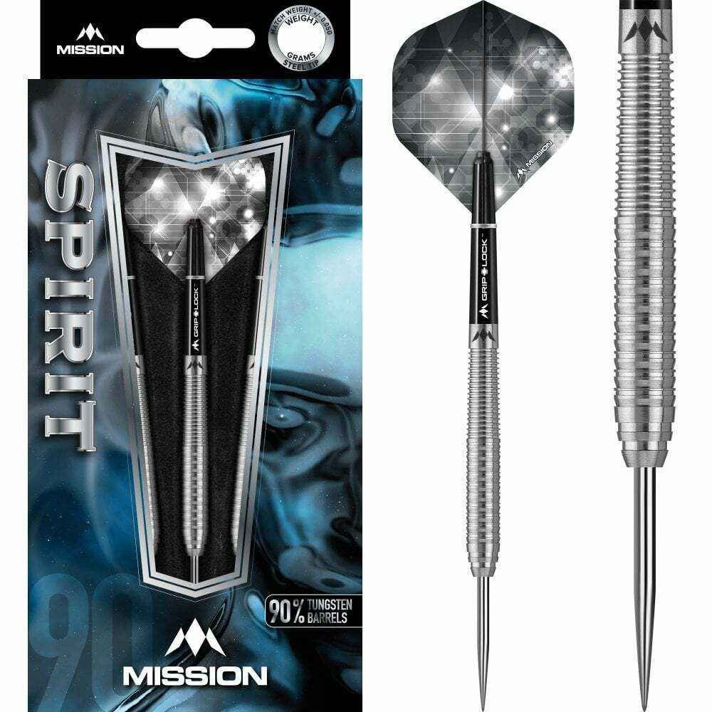Mission Spirit M1 21g 90% Tungsten Steeldarts Dart Set Dartpfeile Steel Dart