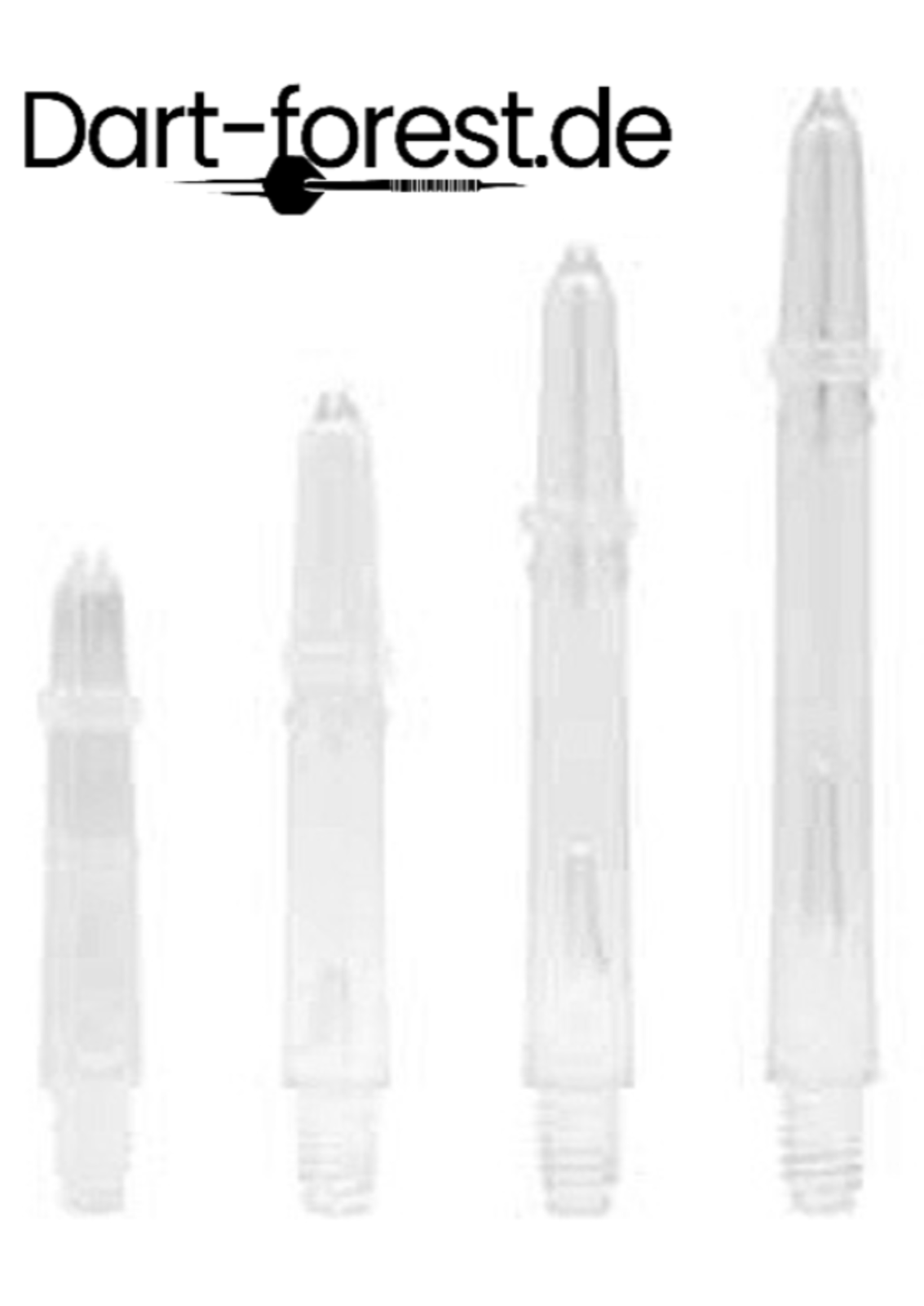 L-Style - L-Shaft Laro Clear - Transparent - Dart forest