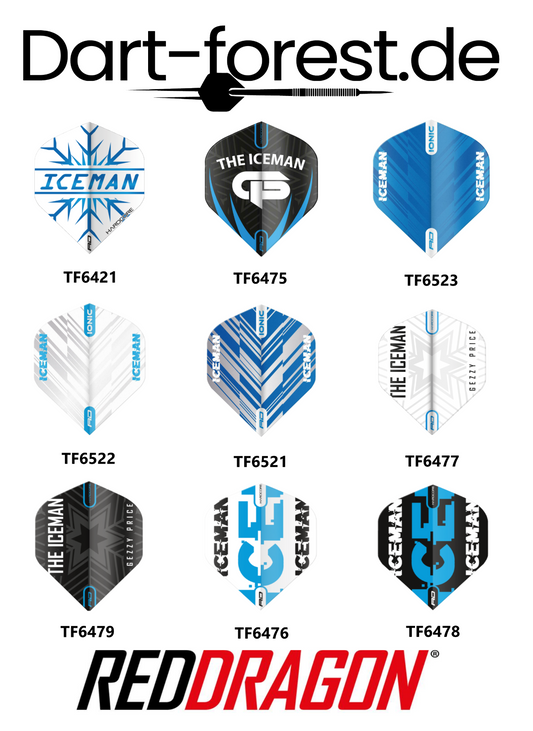 Red Dragon - Gerwyn Price Flight - Standard No2