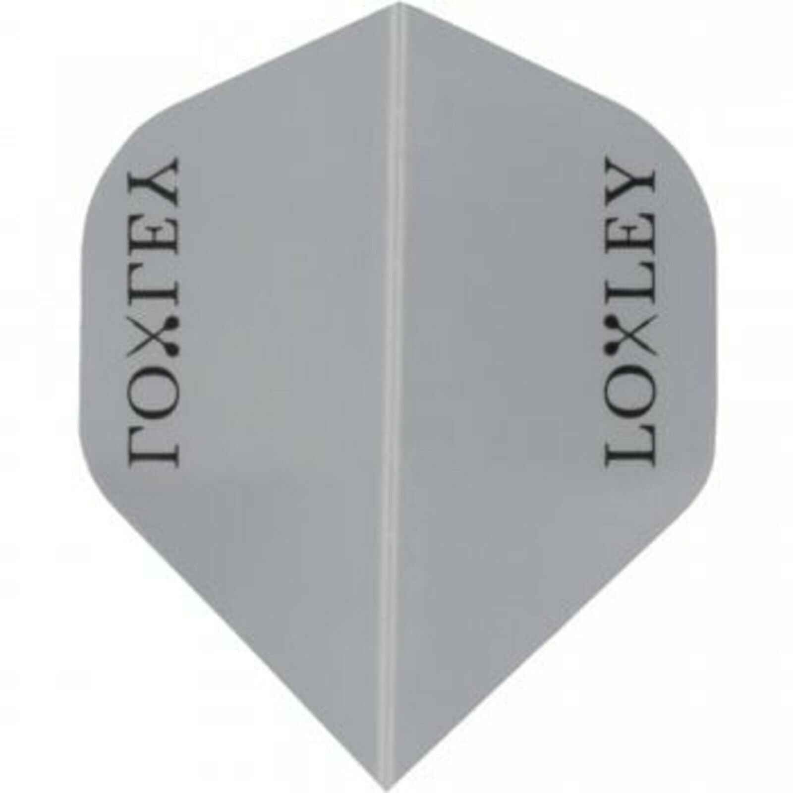 Loxley -6er- Logo Clear Flights Standard No2 Flight Dartflights Dart Darts 2er Set (6x Flights) 2er Set (6x Flights)