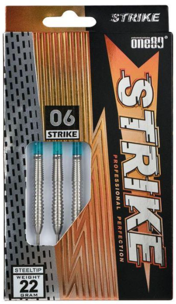 One80 - Strike 06 22g Dartpfeile Steeldarts 80% Tungsten Wolfram Steeltip Darts