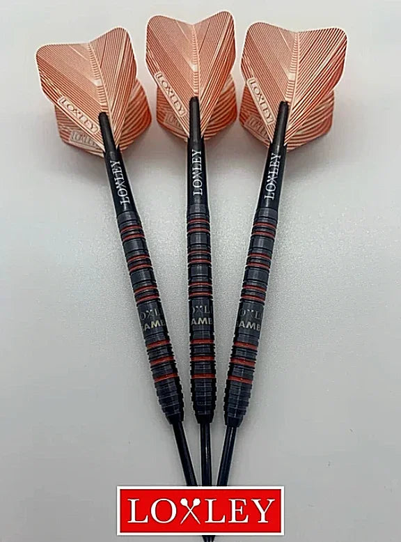 LOXLEY Bamba Steel Darts 23g Stahl Dart Gramm 90% Tungsten NEU