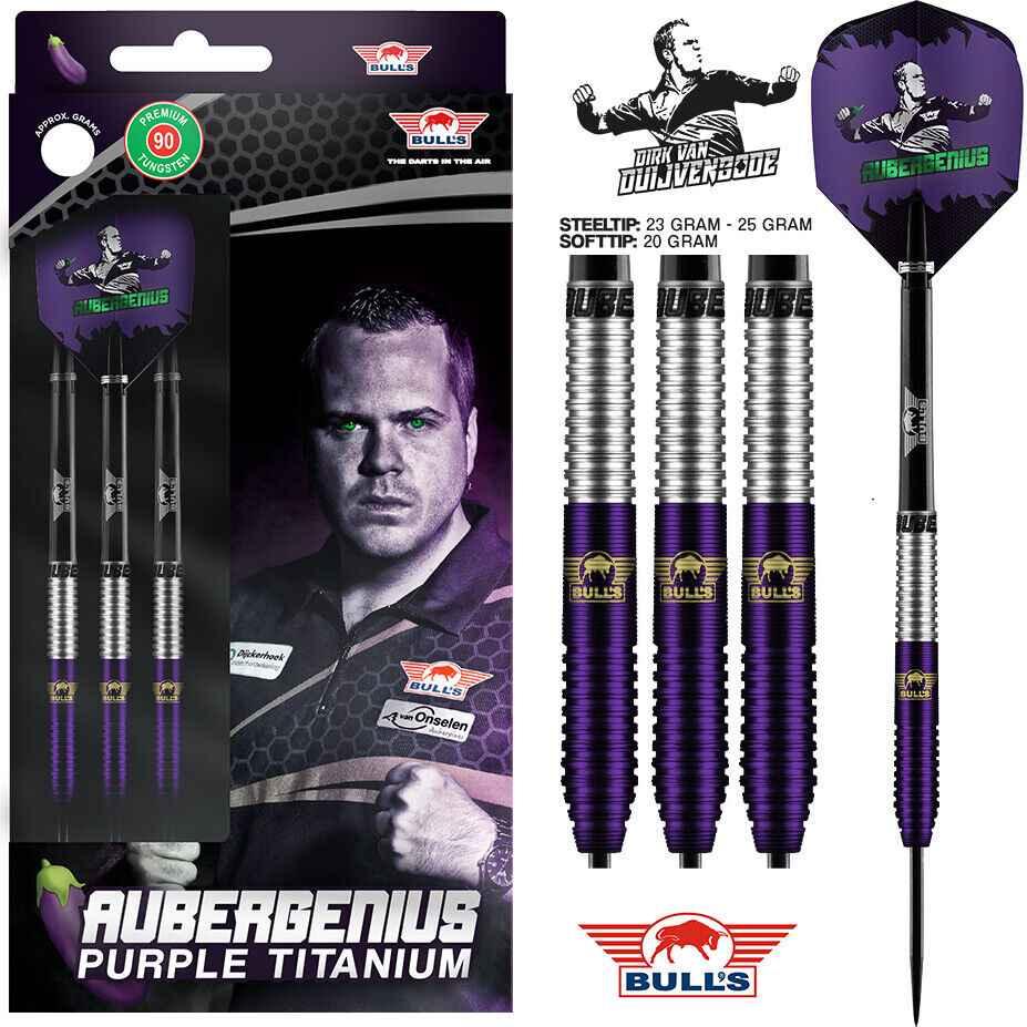 Bulls NL - Dirk van Duijvenbode 23g  AUBERGENIUS - Steeldart