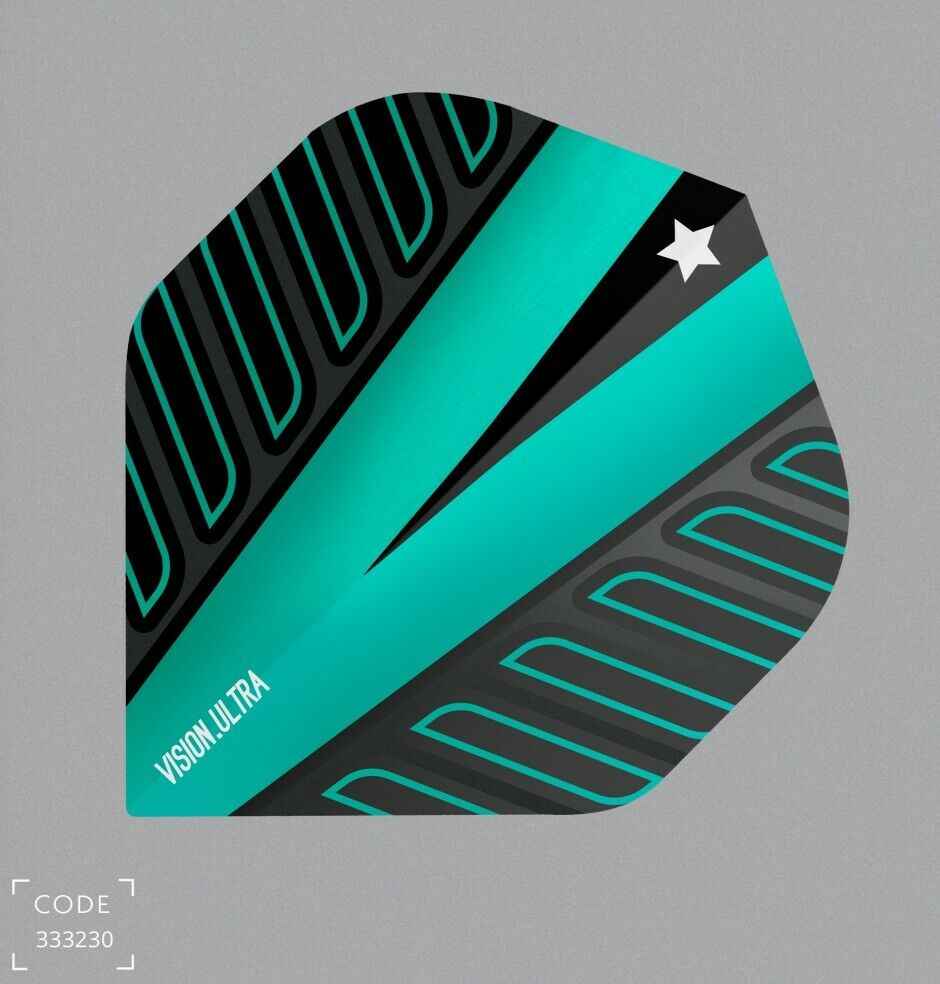 Target -6er- Voltage Vision Aqua Flight Standard No2 Flights 100 Micron Dart