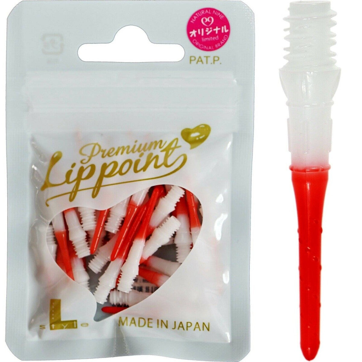 L-Style - Premium Lippoint N9 TwinColor White - 30er Pack - Tips