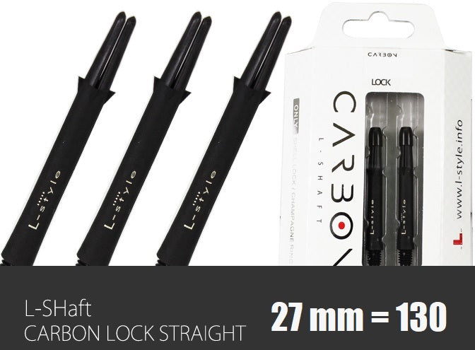 L-Style - CARBON Straight Lock L-Shaft - Shaft