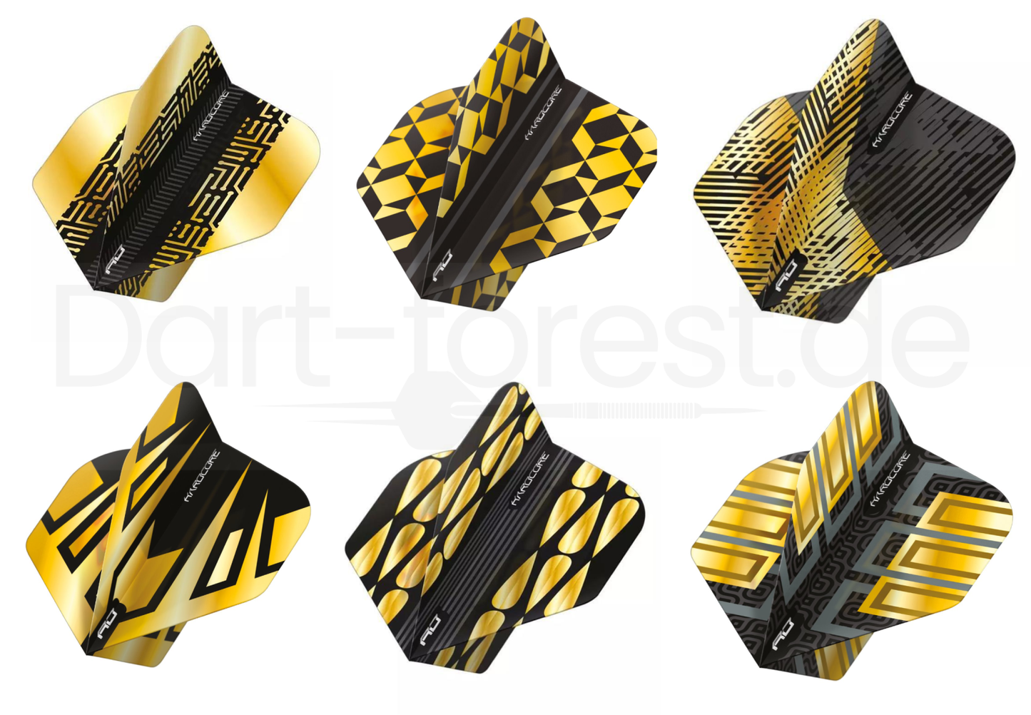 Red Dragon - Hardcore Premium Dartflight - Standard No2